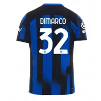 Pánský Fotbalový dres Inter Milan Federico Dimarco #32 2023-24 Domácí Krátký Rukáv